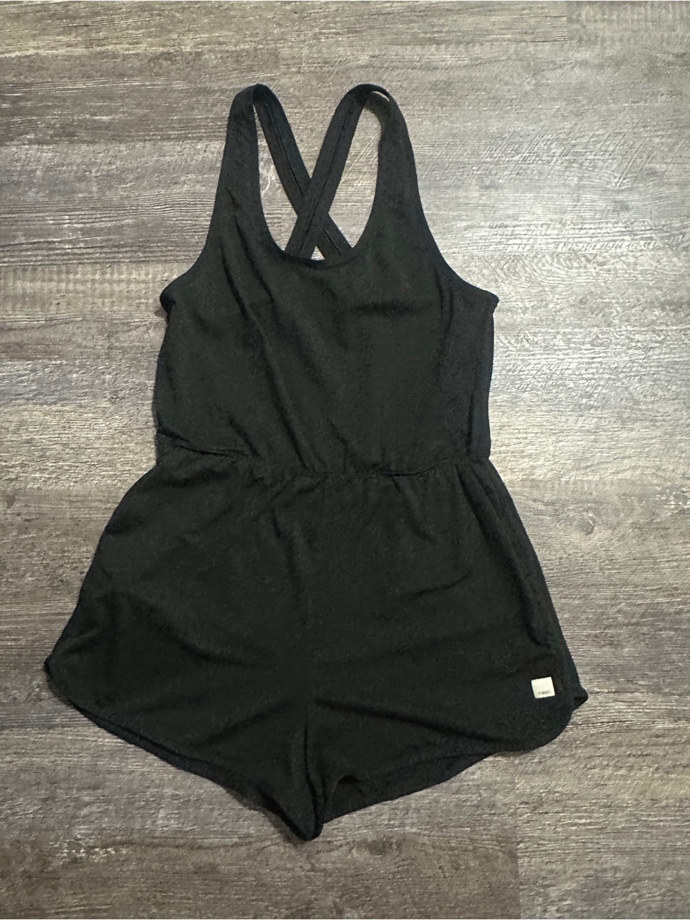 Vuori Halo Medium Black Retro Romper